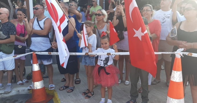 Gazimağusa, Girne, Güzelyurt, İskele ve Lefke’de de törenler yapıldı