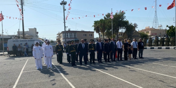 Gazimağusa, Girne, Güzelyurt, İskele ve Lefke’de de törenler yapıldı