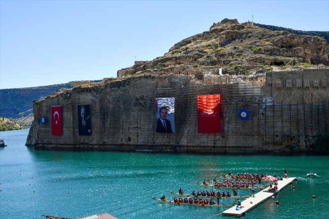 Uluslararası Rumkale Su Sporları Festivali Gaziantep devam ediyor