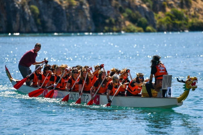 Uluslararası Rumkale Su Sporları Festivali Gaziantep devam ediyor