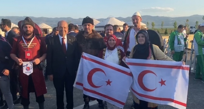 Cumhurbaşkanı Tatar “4. Dünya Göçebe Oyunları” açılış törenine katıldı