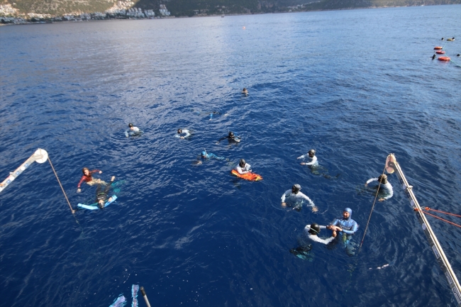 Antalya'nın Kaş ilçesi dalış turizminin merkezi oldu