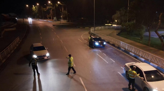 Polis trafikte yine göz açtırmadı