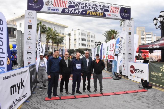 Girne Yarı Maratonu gerçekleşti