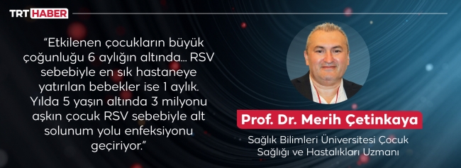 Çocuklarda kışla birlikte RSV vakaları arttı