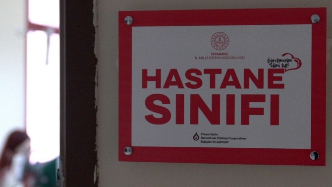 Hasta çocukların eğitimi hastane sınıflarıyla sürüyor