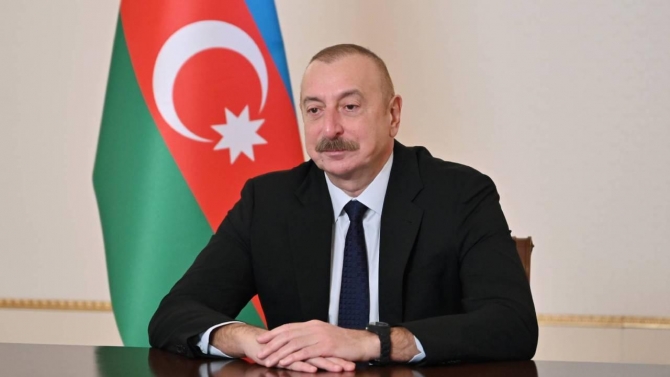 Azerbaycan Cumhurbaşkanı Aliyev, Milli Eğitim Bakanı Özer'i kabul etti