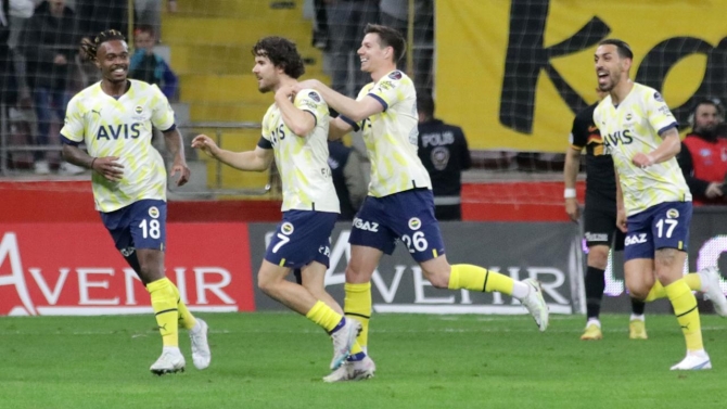 Fenerbahçe Kayseri kazandı