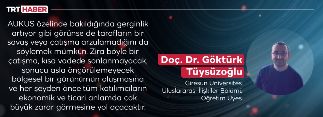 AUKUS, Batı-Çin çatışması mı getirecek?