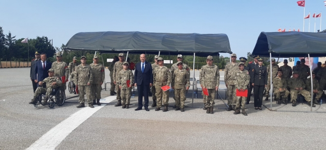 Gülseren Kışlası’nda Temsili Askerlik Uygulaması töreni yapıldı