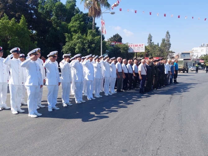 1 Ağustos kutlanıyor… Gazimağusa’da tören düzenlendi