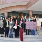 Bazı örgüt, sendika ve siyasi partiler gece kulüplerinin kapatılması talebiyle eylem yaptı
